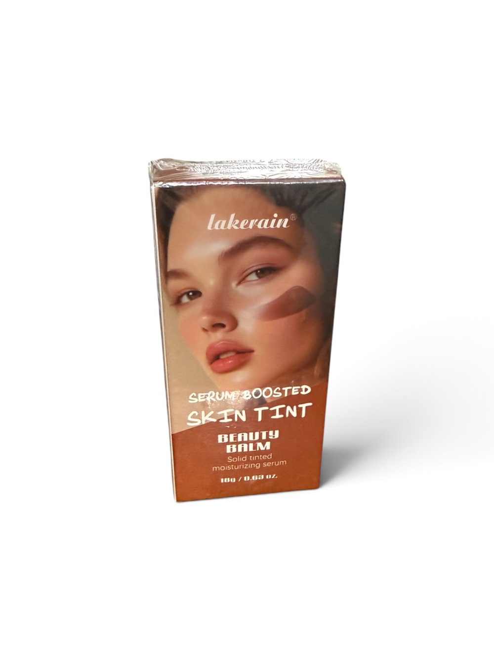 Serum-Boosted Skin Tint Beauty Balm — Warm Brown- Brand New